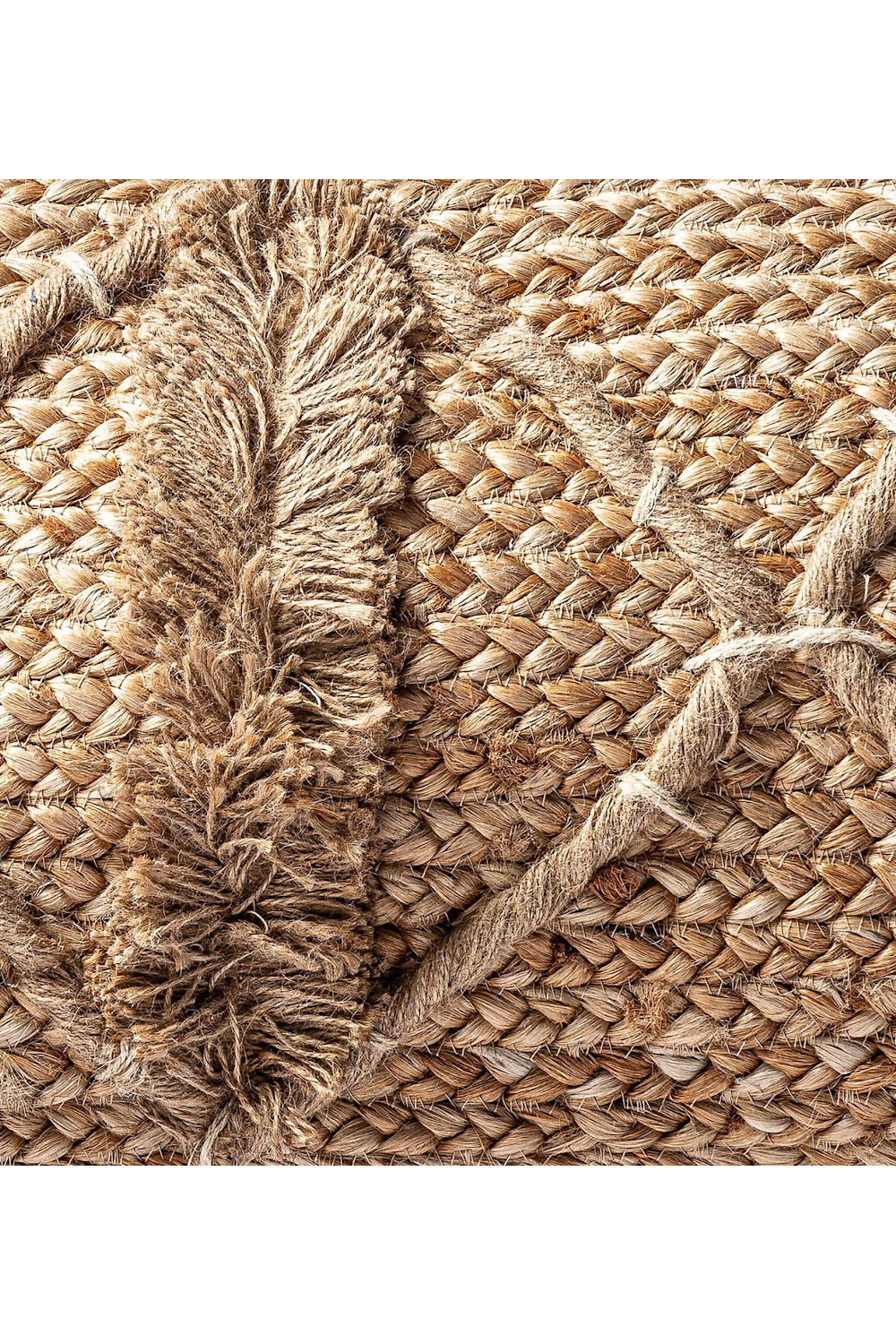 Rectangular Jute Cushion | Vical Home Amely | Oroa.com