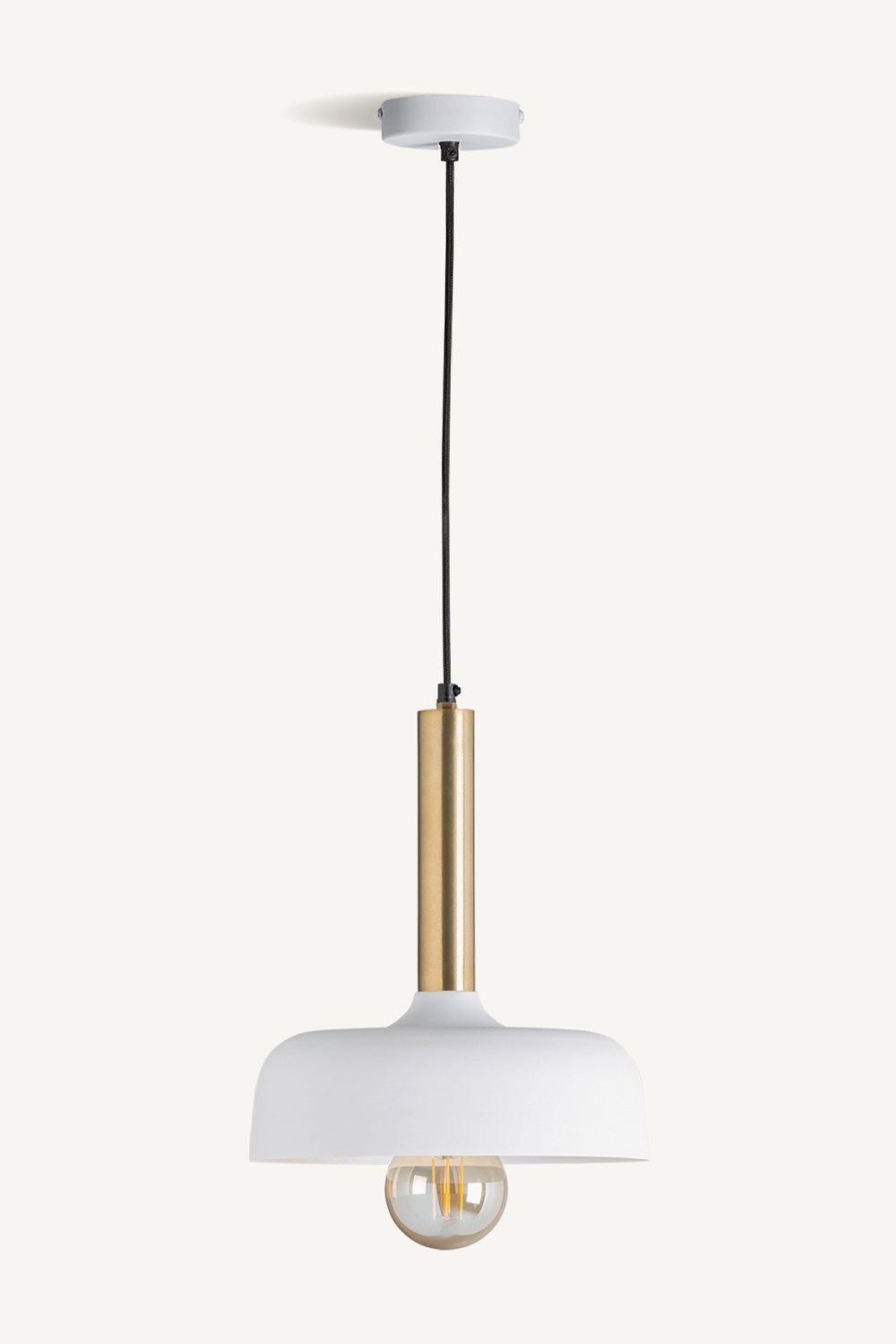 White Iron Hanging Lamp | Vical Home | Oroa.com