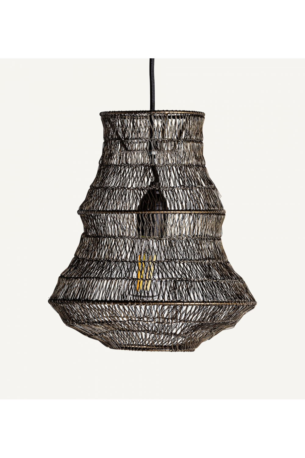 Black Iron Twine Pendant Light | Vical Home | Oroa.com