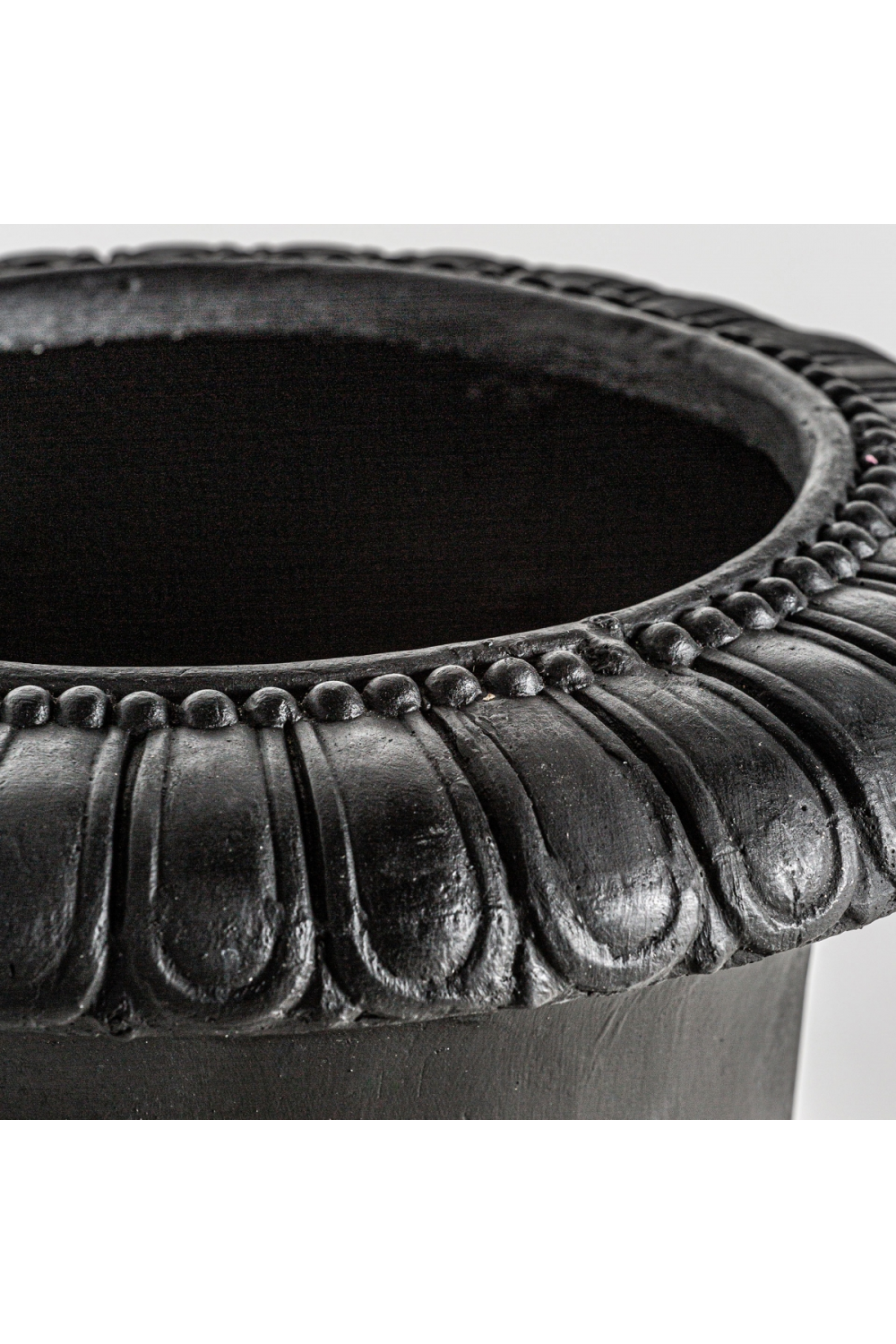 Black Ceramic Amphora Vase | Vical Home Rodas | Oroa.com