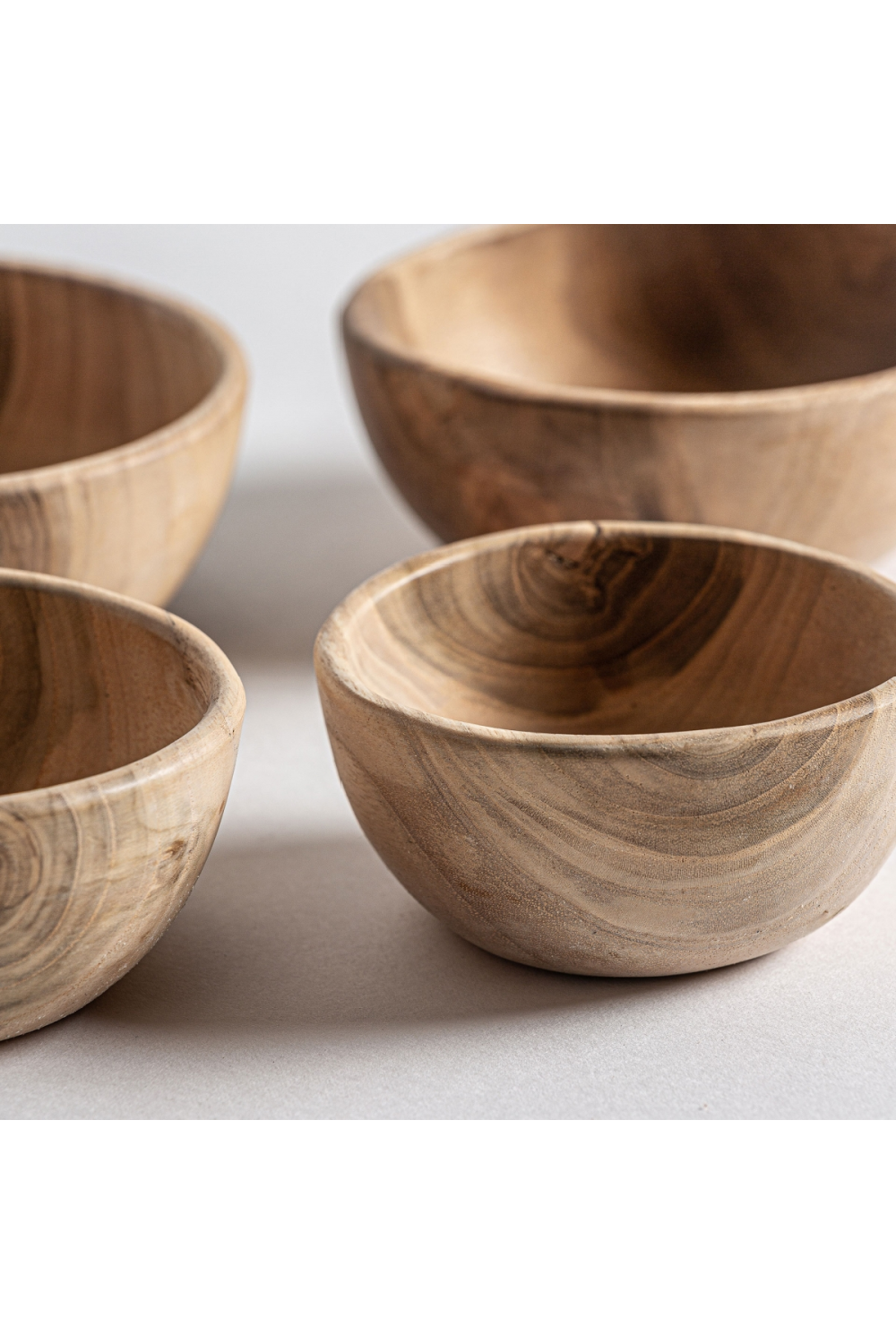 Tropical Wood Bowl Set (4) | Vical Home Blessieh | Oroa.com