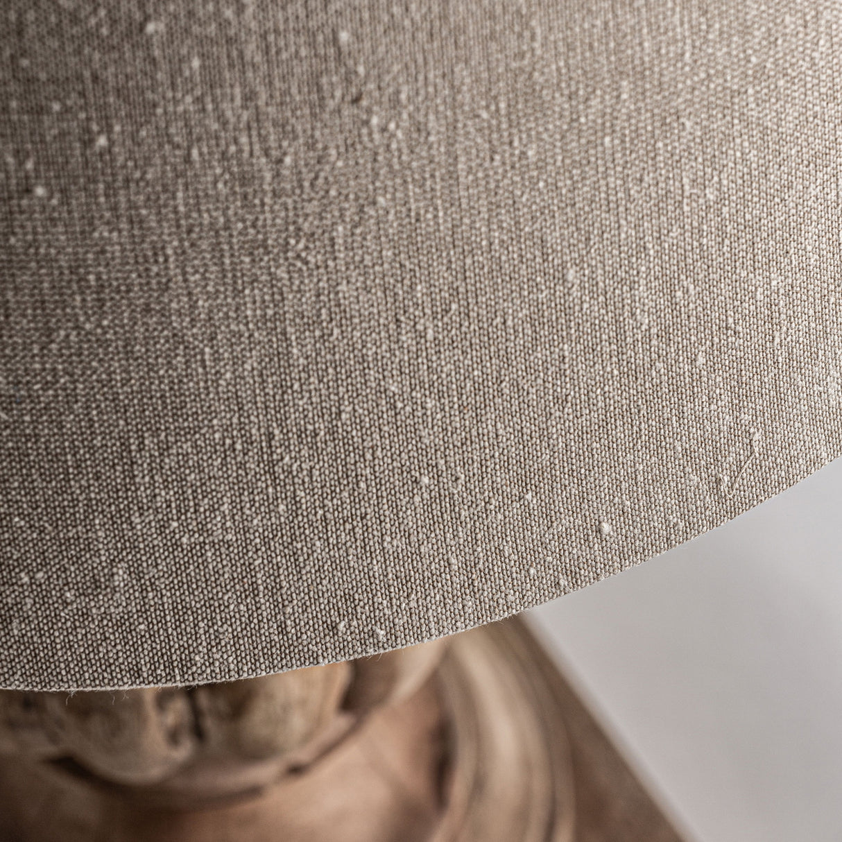 Cream Cotton Table Lamp | Oroa.com
