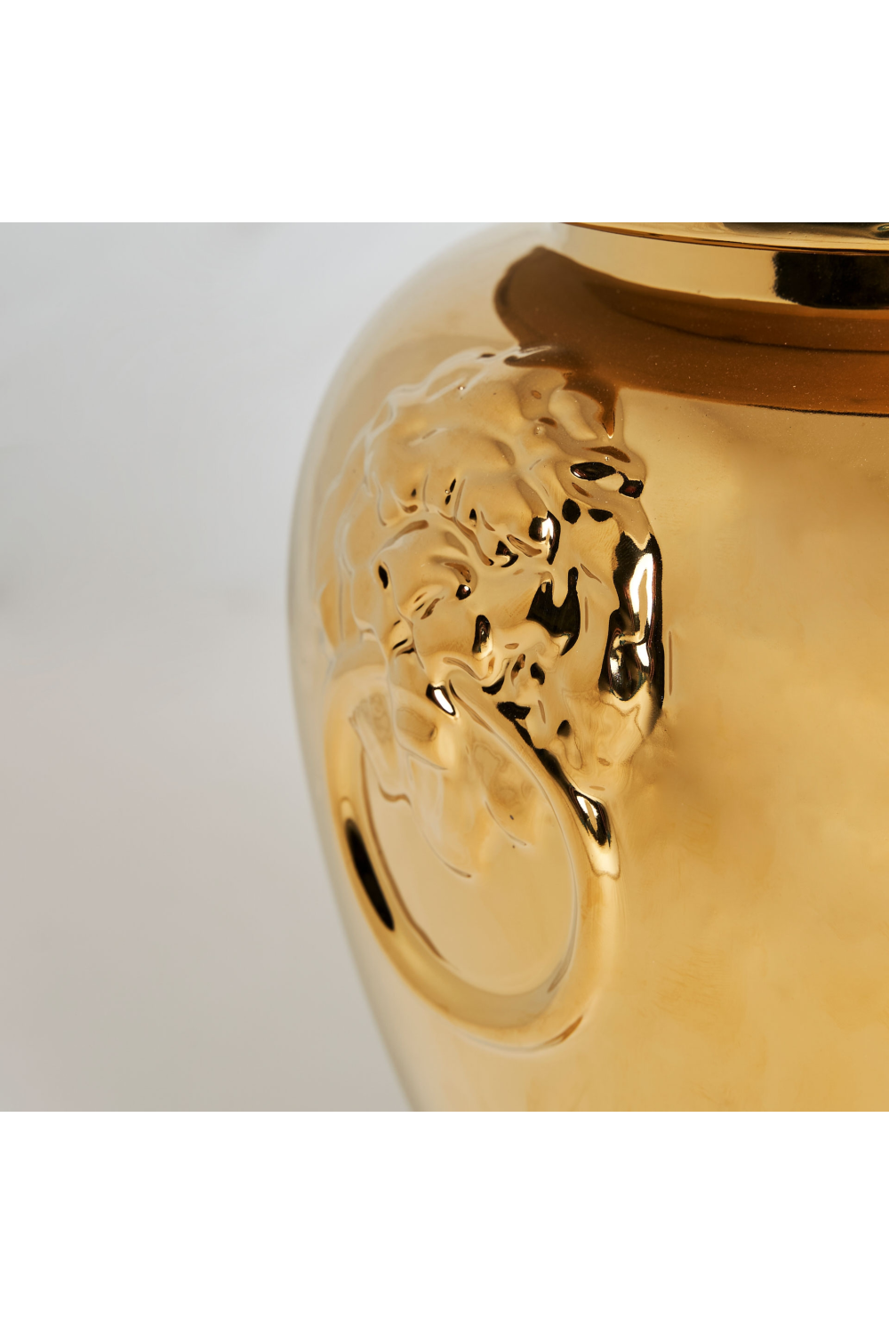 Gold Ceramic Vase L | Vical Home Lua | Oroa.com