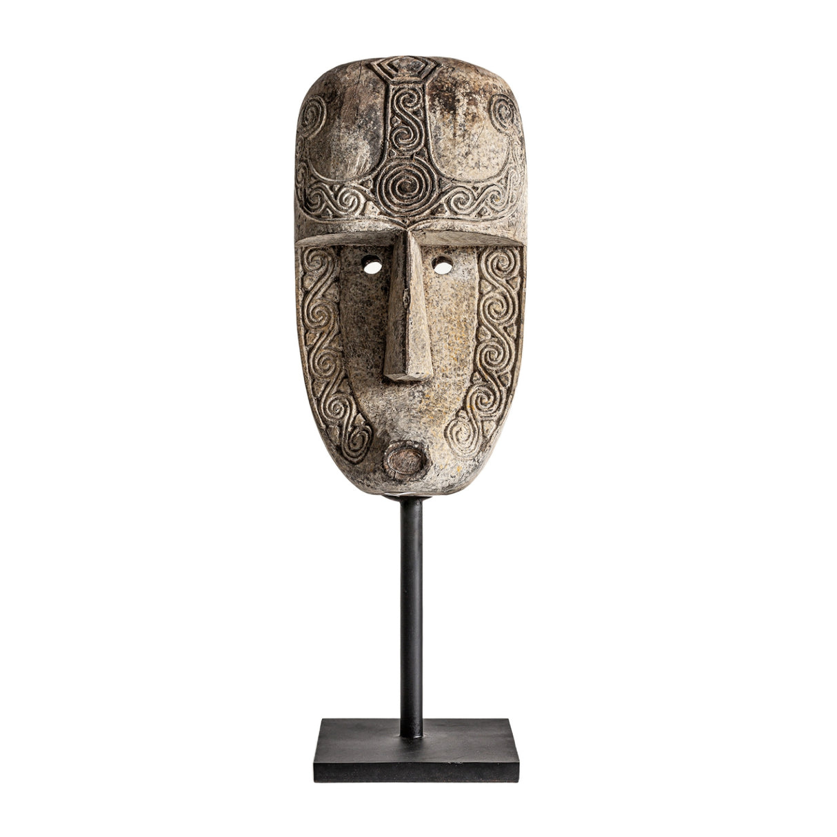 Aged Tropical Wood Decorative Figure | Oroa.com