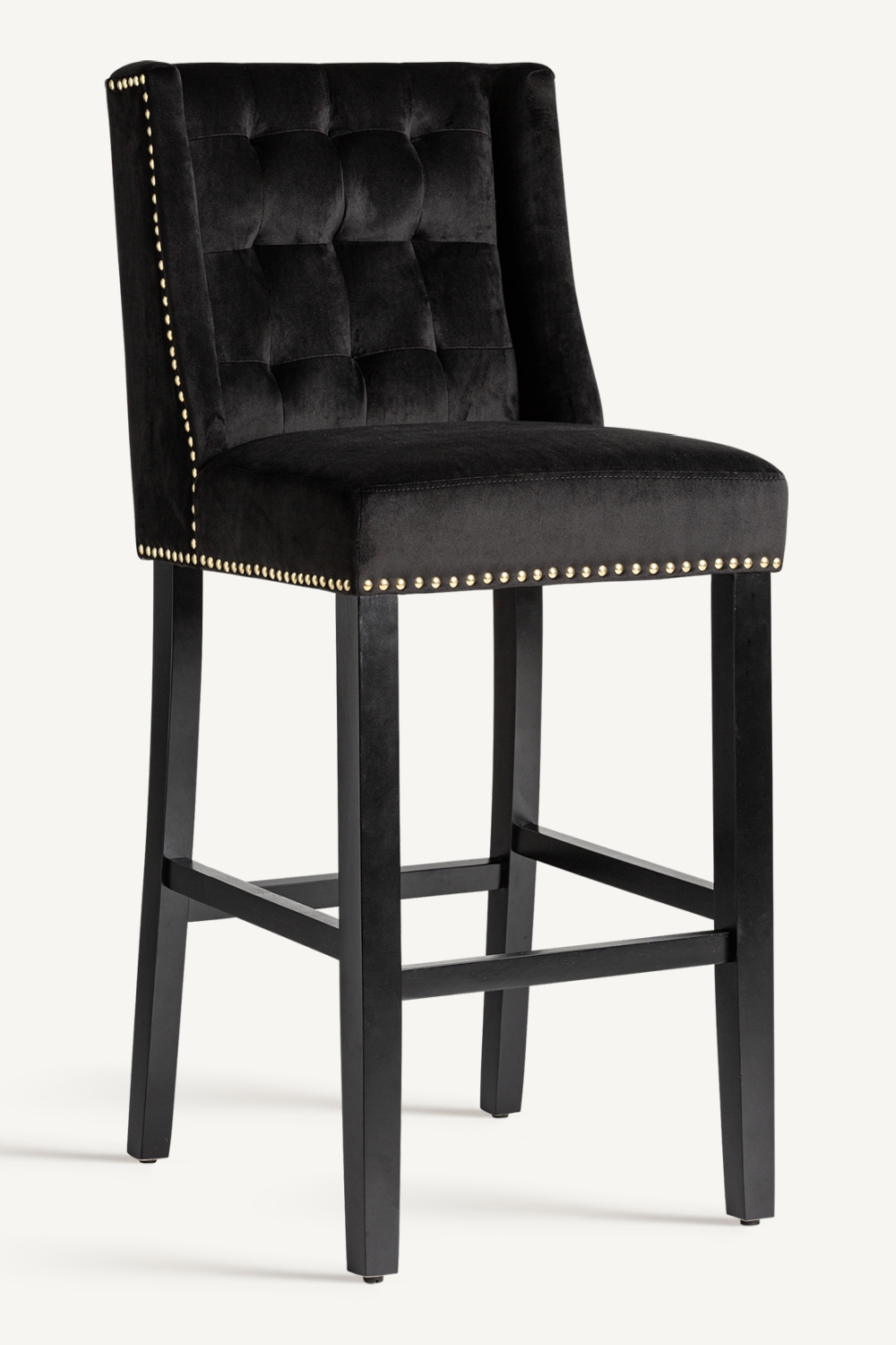 Black Velvet Barstools (2) | Vical Home Dachwig | Oroa.com