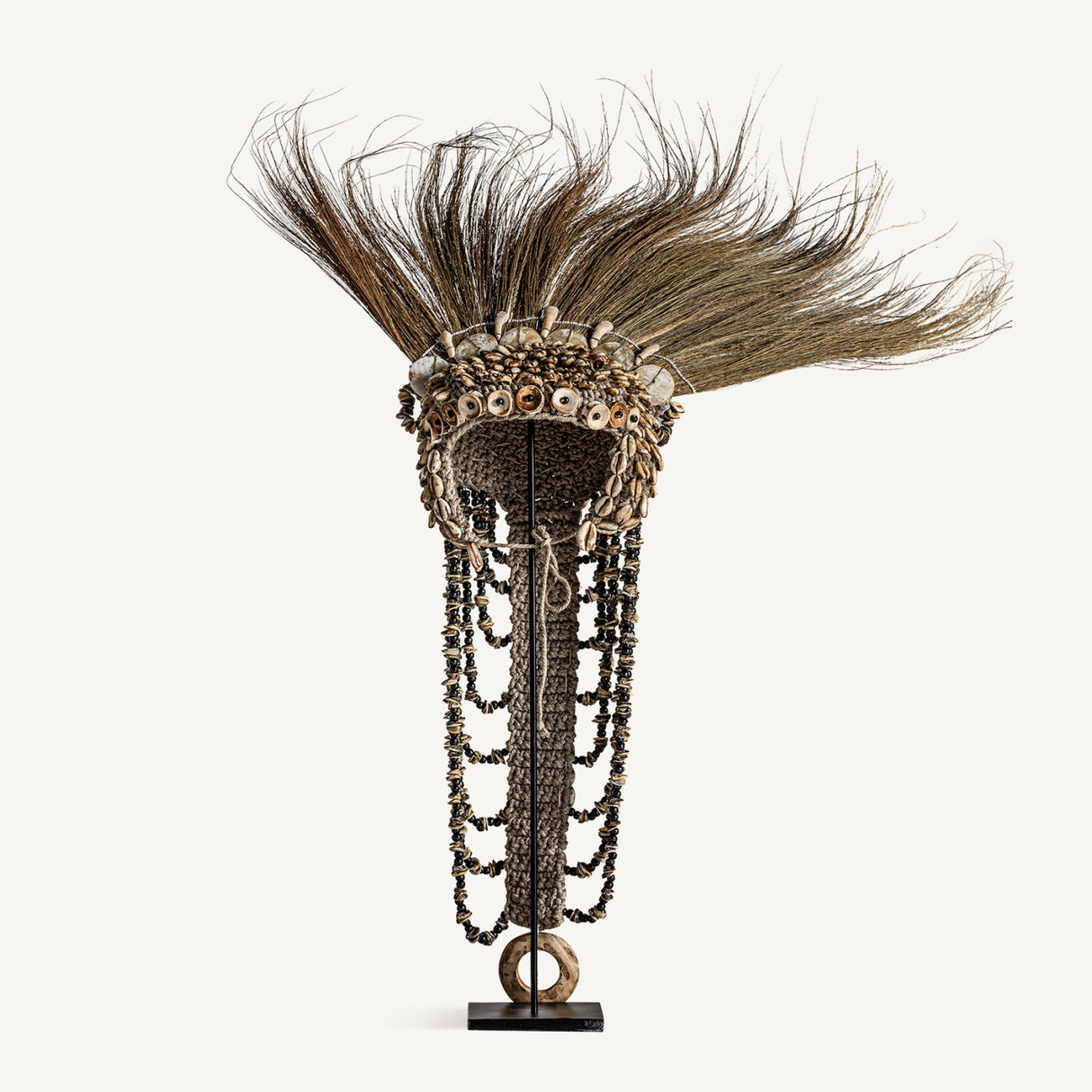 Shell Ethnic Headdress Decorative Figure | Oroa.com