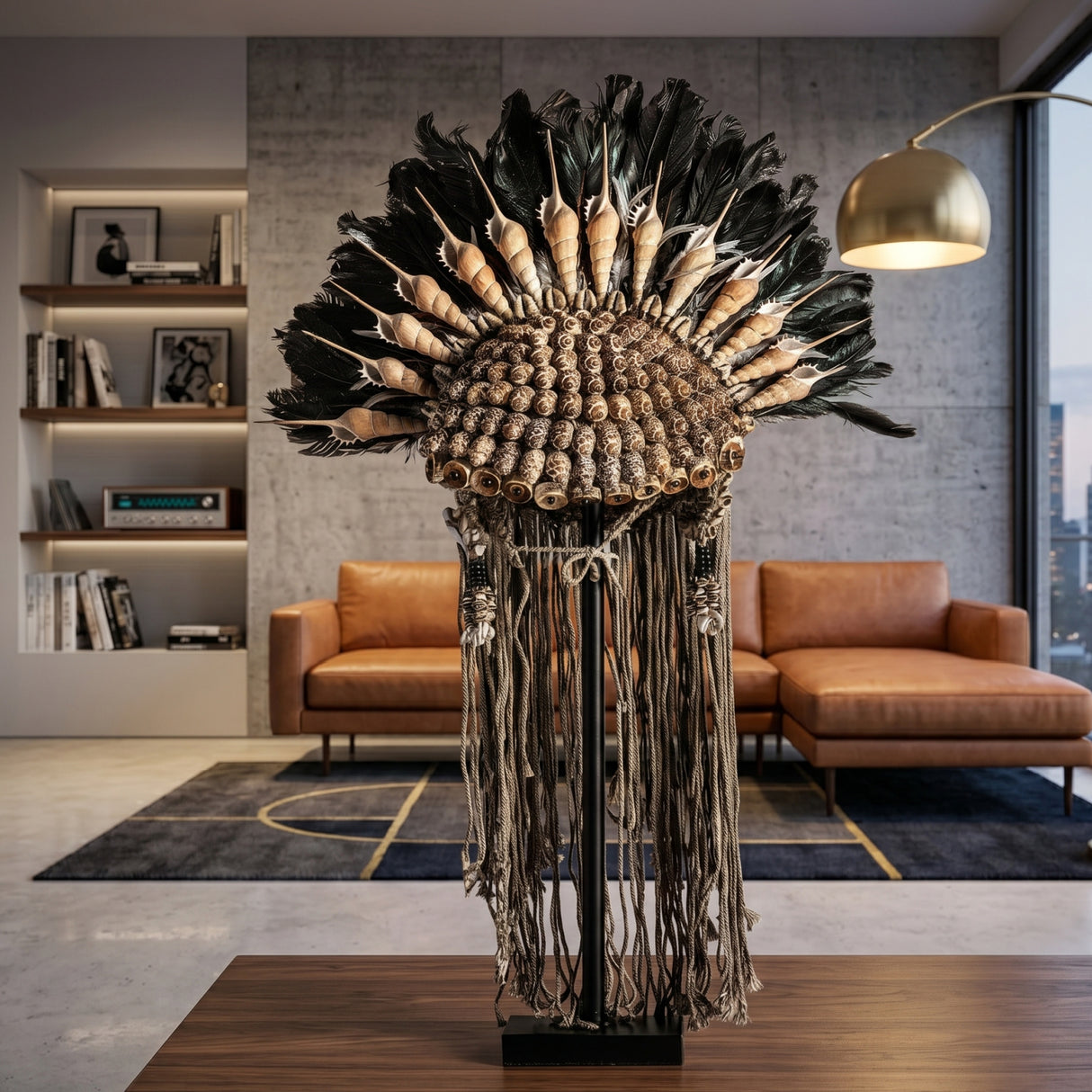 Feather Headdress Decorative Object | Oroa.com