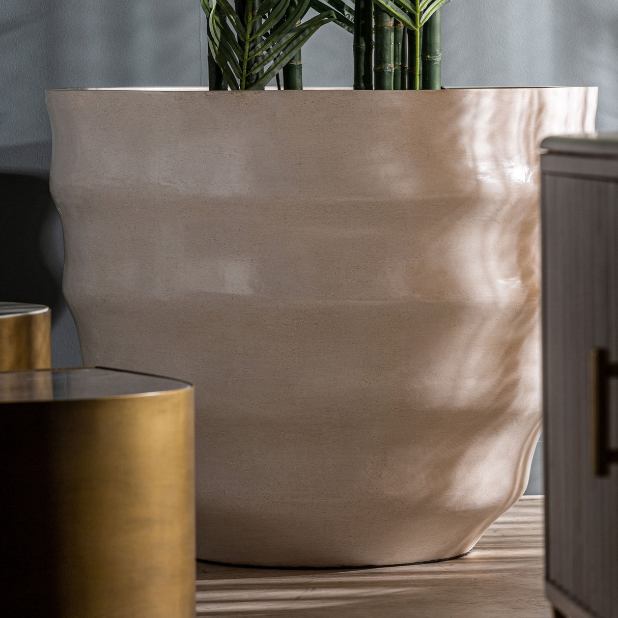 White Terrazzo Amphora Vase | Oroa.com