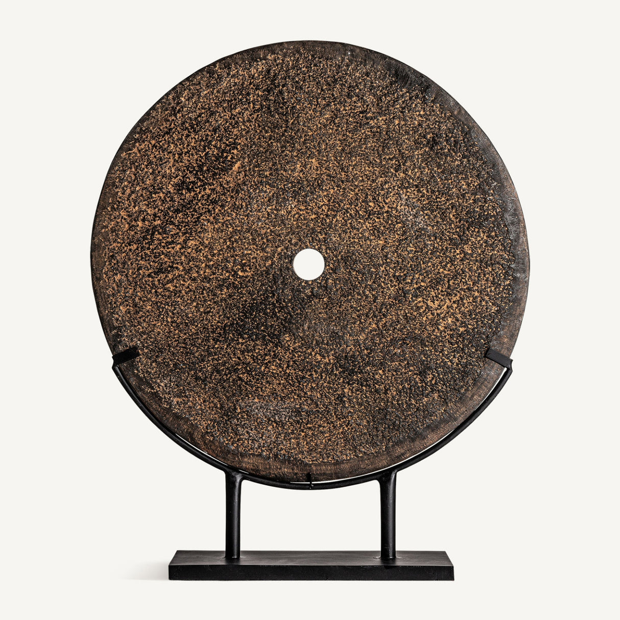 Brown Stone Round Decorative Figure | Oroa.com