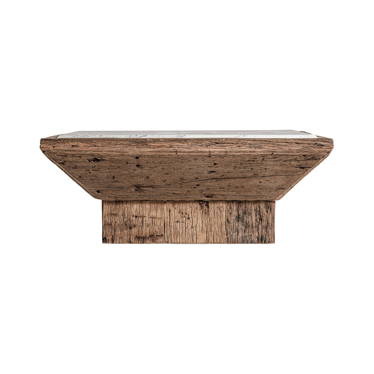 Modern European furniture - White Marble Top Coffee Table - www.oroa.com | Oroa.com