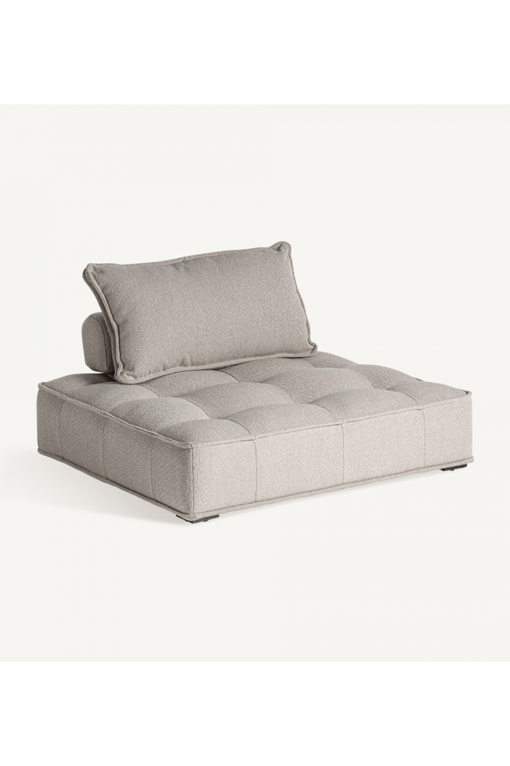 Gray Armless Modular Sofa | Vical Home Encs | Oroa.com