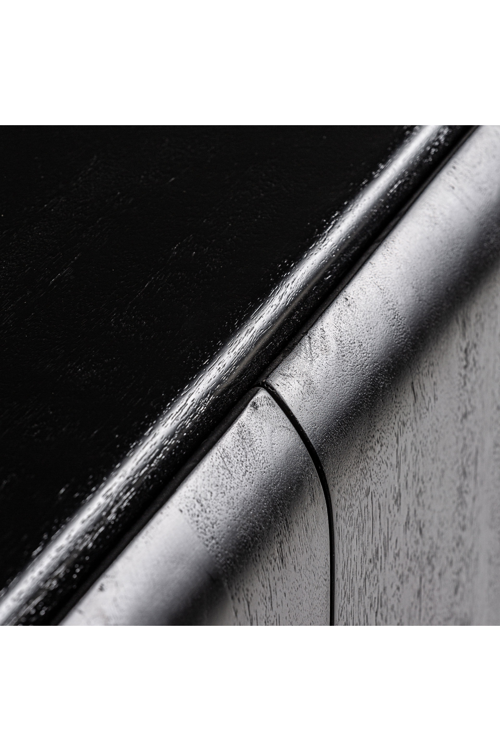Black Carved Mango Sideboard | Oroa.com