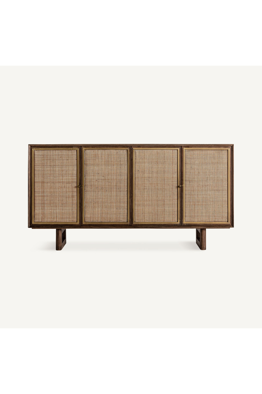 Rattan 4-Door Sideboard | Oroa.com