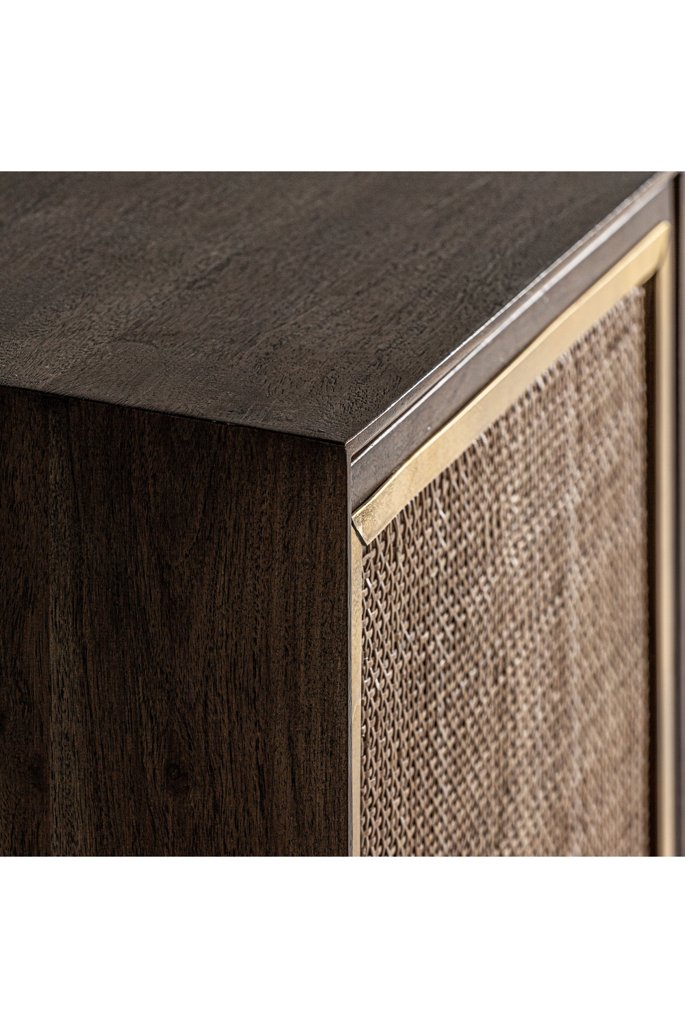 Rattan 4-Door Sideboard | Oroa.com