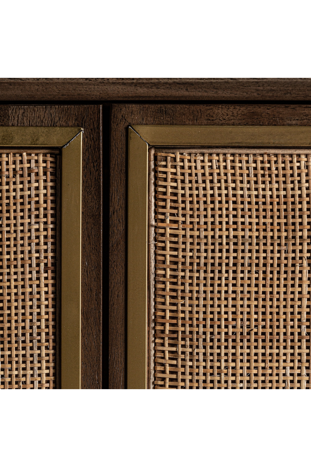 Rattan 4-Door Sideboard | Oroa.com