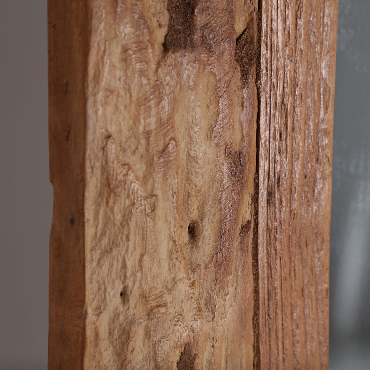 Teak Wood Square Mirror | Oroa.com