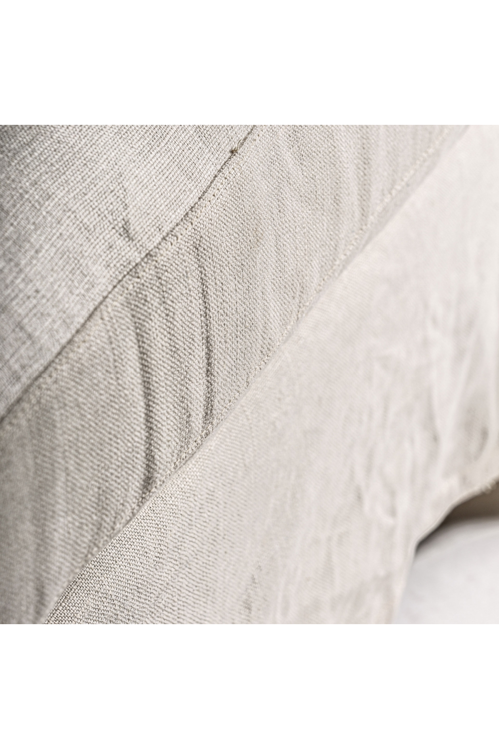 Off-white Skirted Chaise Longue | Vical Home Kemence | Oroa.com