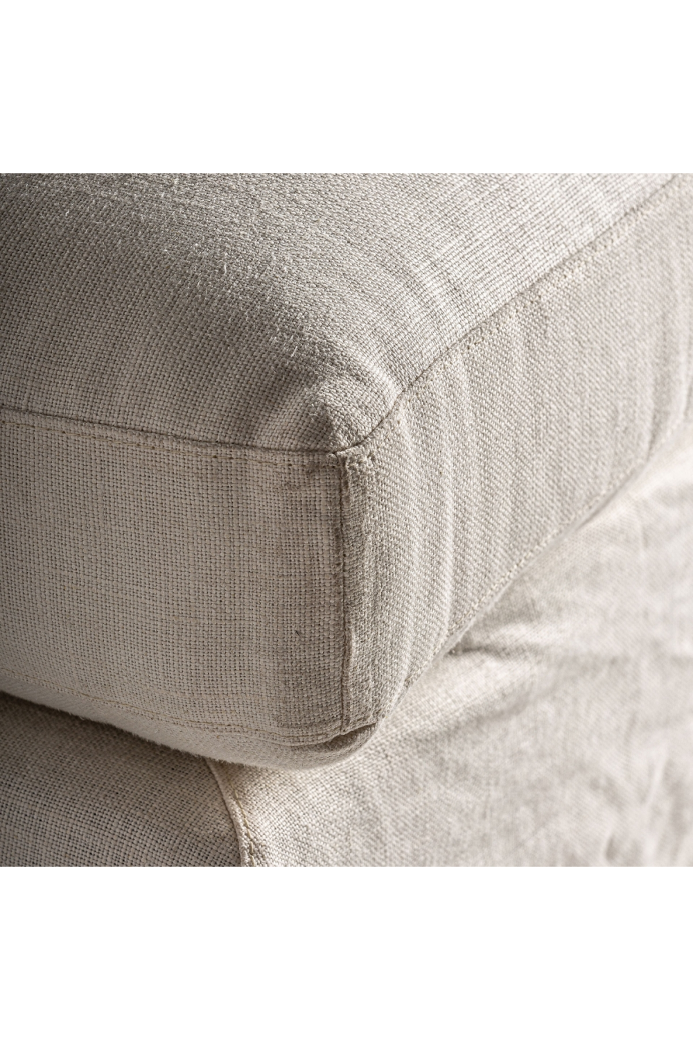 Off-white Skirted Chaise Longue | Vical Home Kemence | Oroa.com