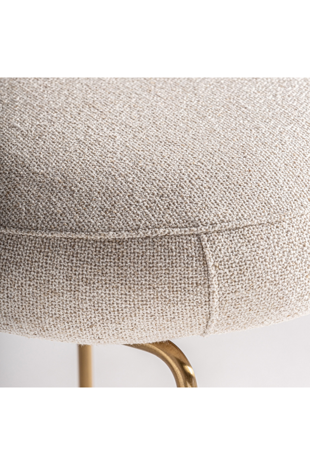 Brass Framed Counter Stool | Vical Home Tresivio | Oroa.com