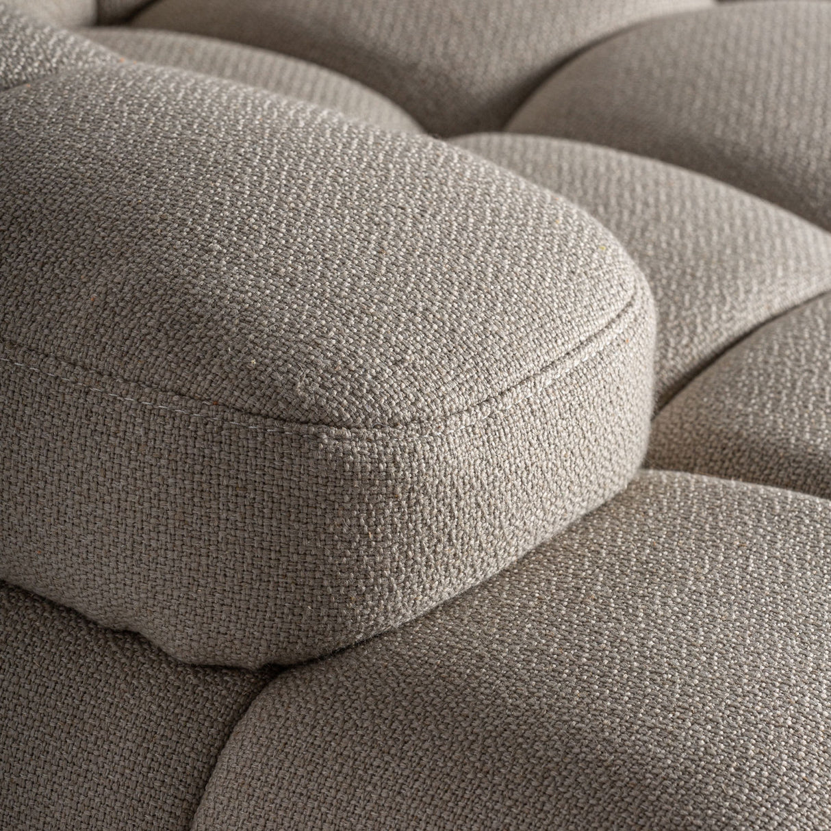Modern furniture - White Square-Tufted Module Sofa - www.oroa.com | Oroa.com