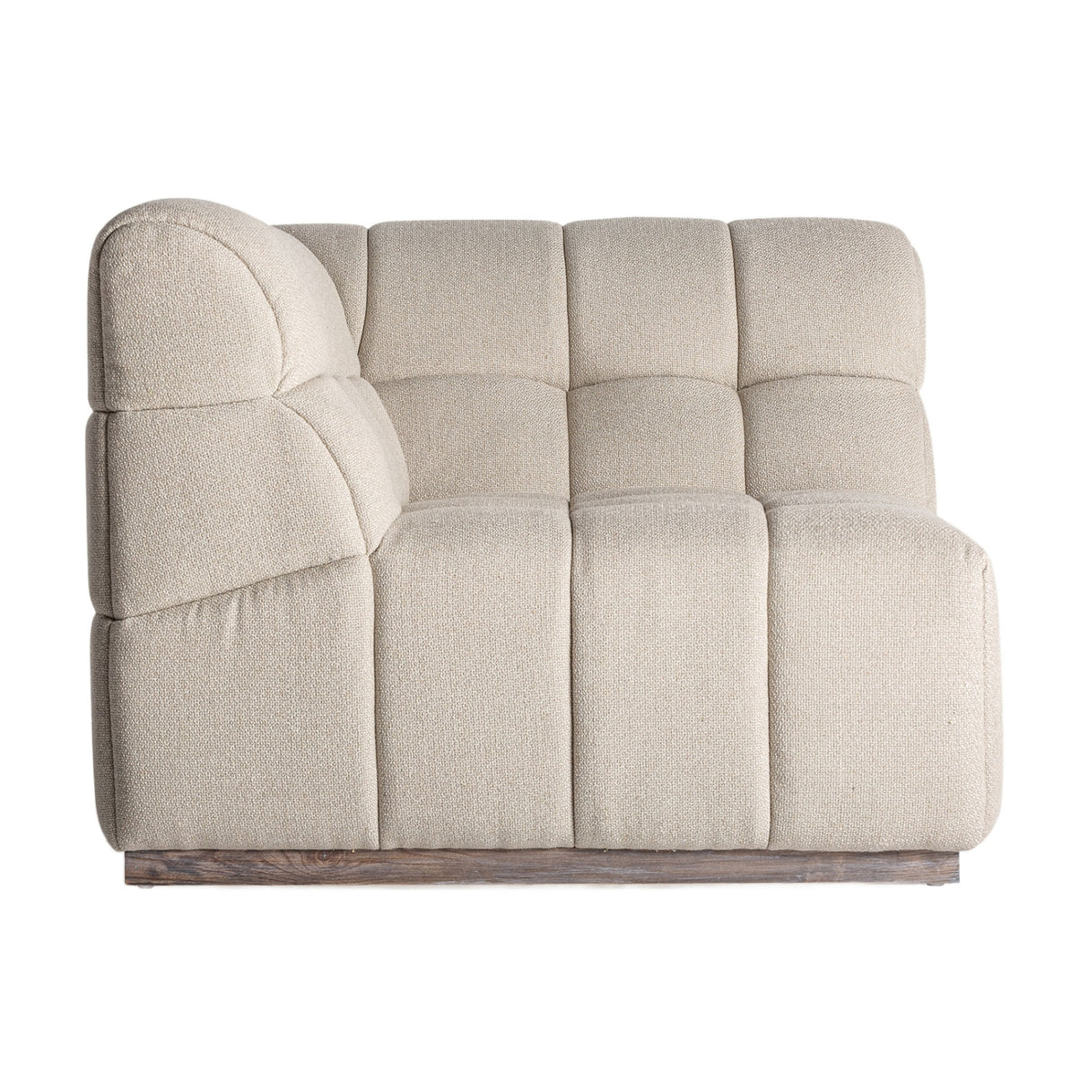 Modern furniture - White Square-Tufted Module Sofa - www.oroa.com | Oroa.com
