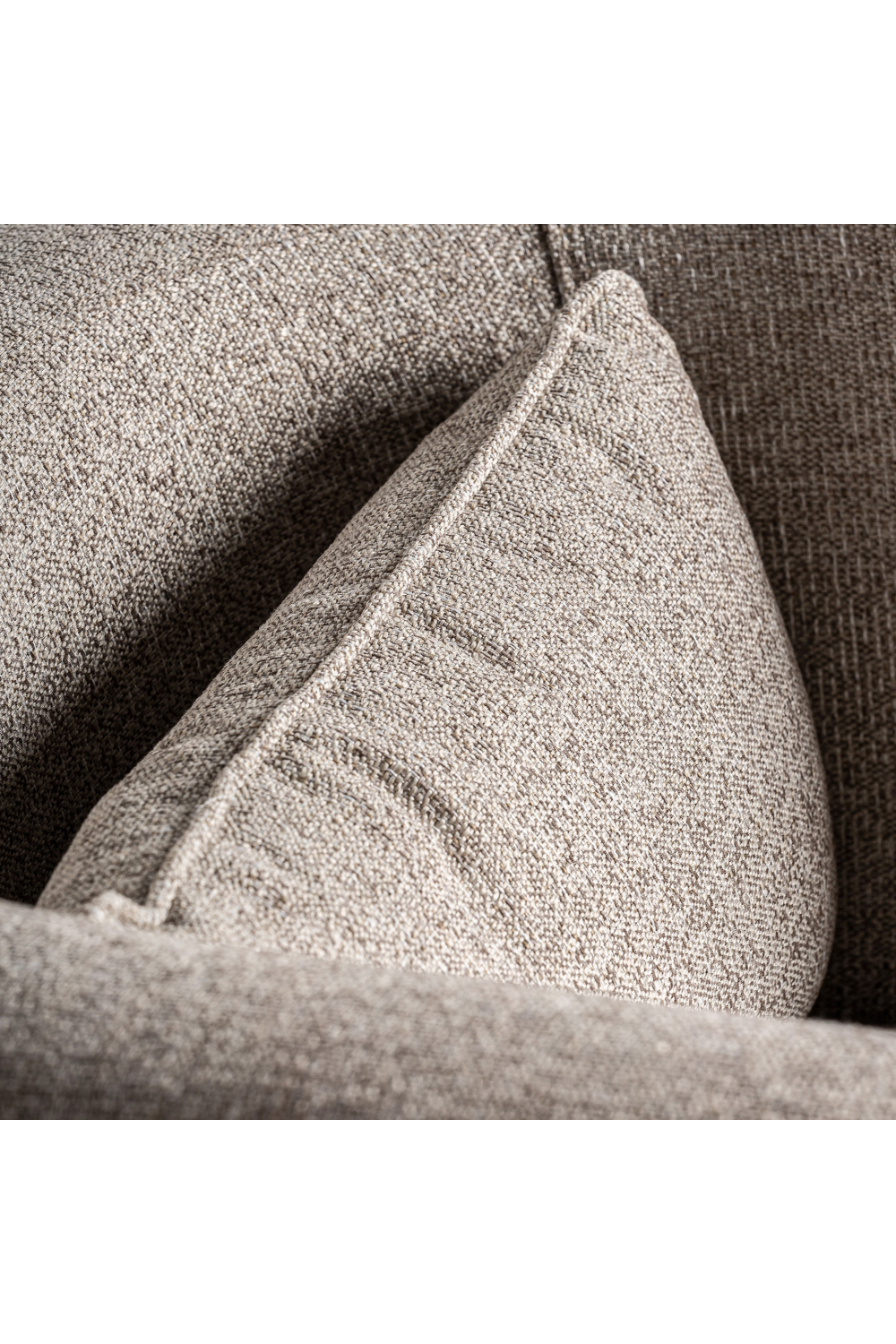 Rattan Curved Padded Armchair | Vical Home Leiwen | Oroa.com