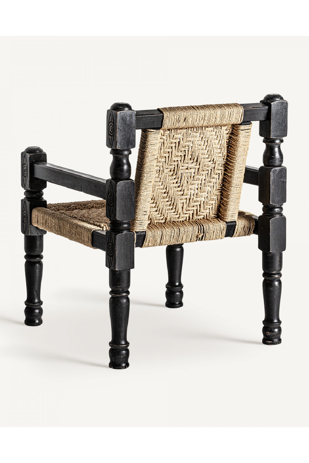 Brown Rope Accent Armchair | Vical Home Backlyn | Oroa.com