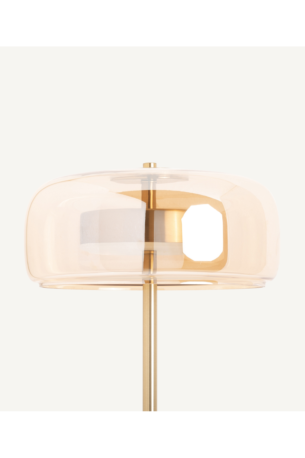 Gold Glass Table Lamp | Vical Home Leslia | Oroa.com