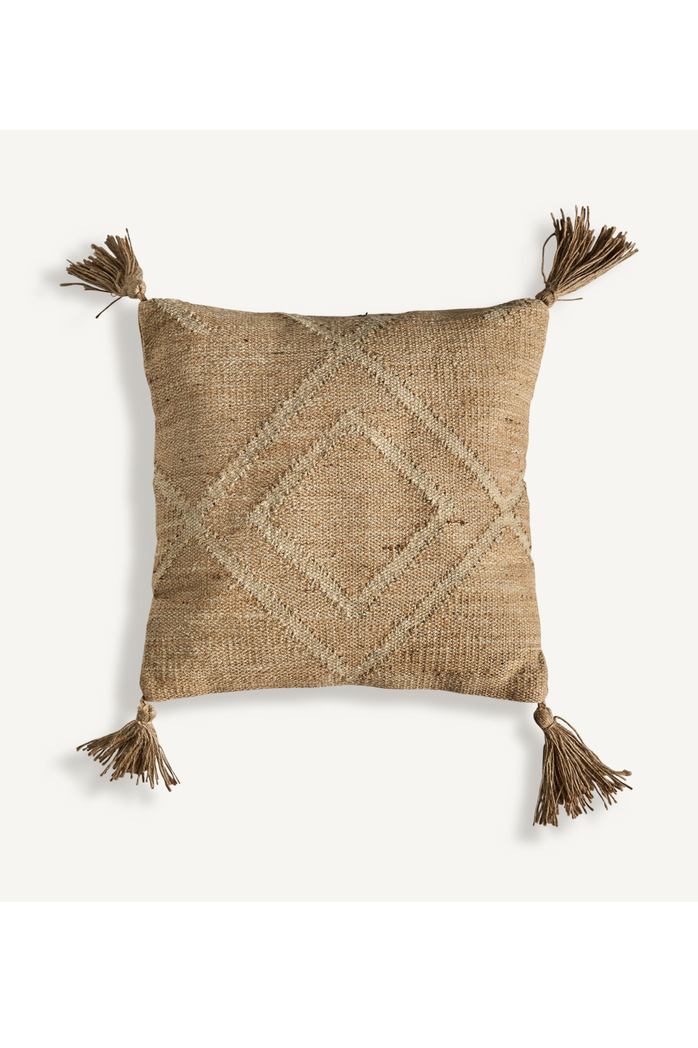 Jute Tassel Cushion | Vical Home Elgin | Oroa.com