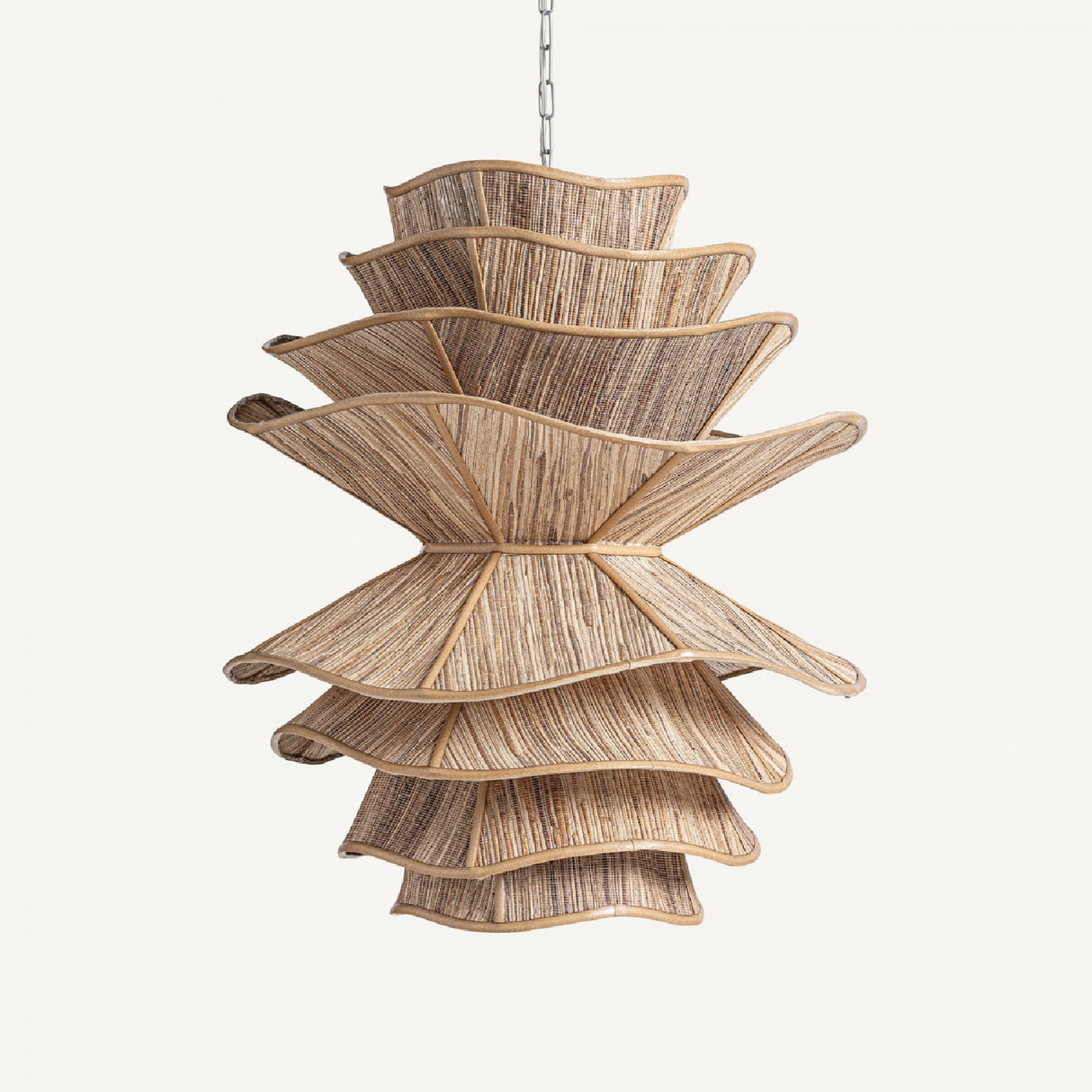 Modern European furniture - Coconut Wood Boho Pendant Light - www.oroa.com | Oroa.com