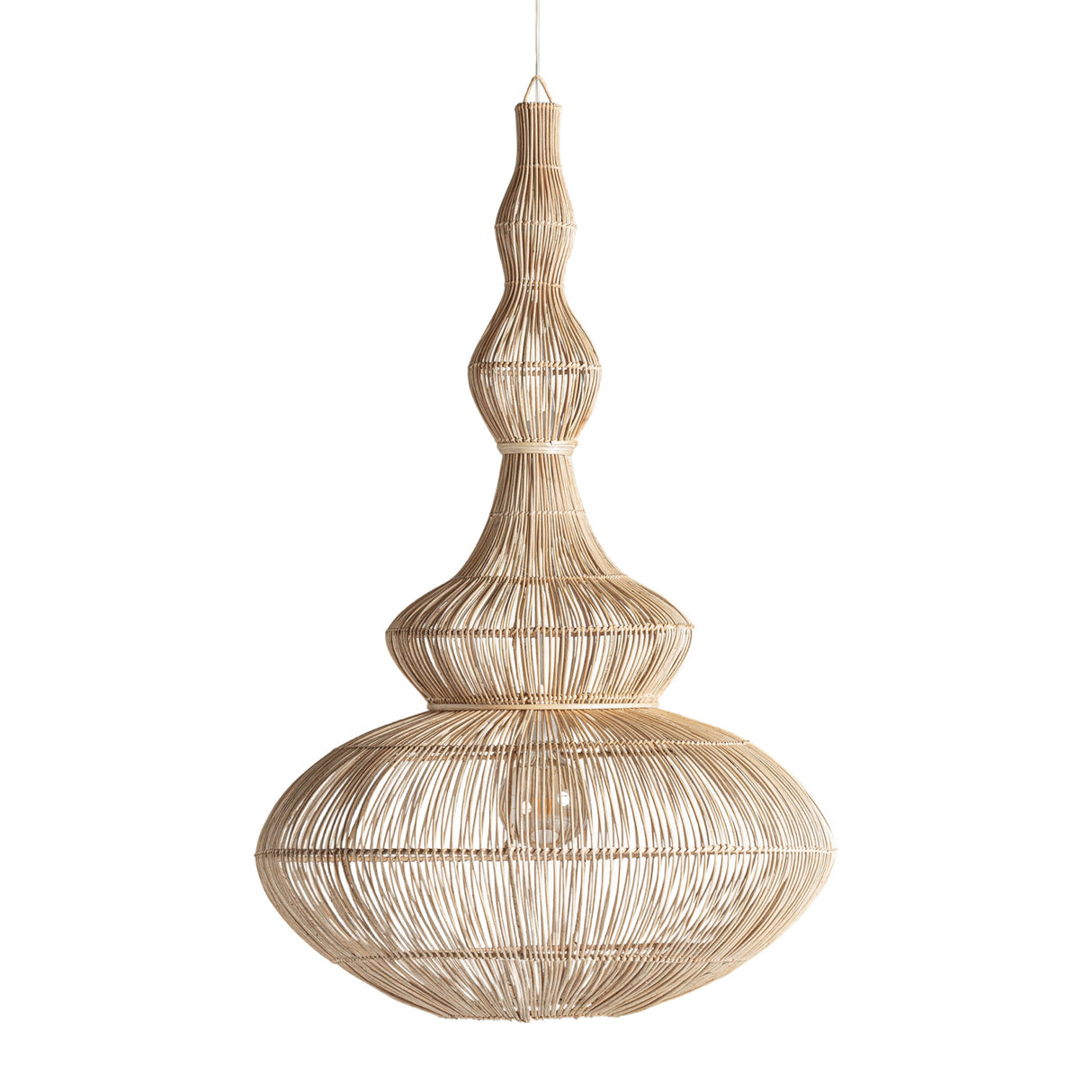 Modern furniture - Rattan Boho Chandelier - www.oroa.com | Oroa.com