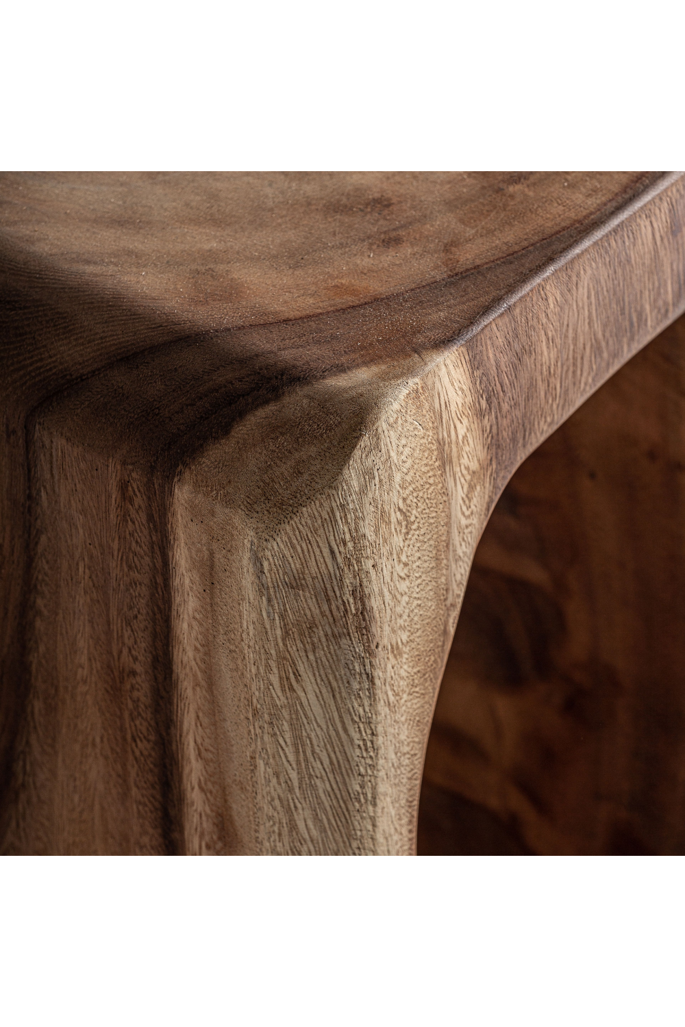 Carved Out Suar Side Table | Vical Home Rimini | Oroa.com