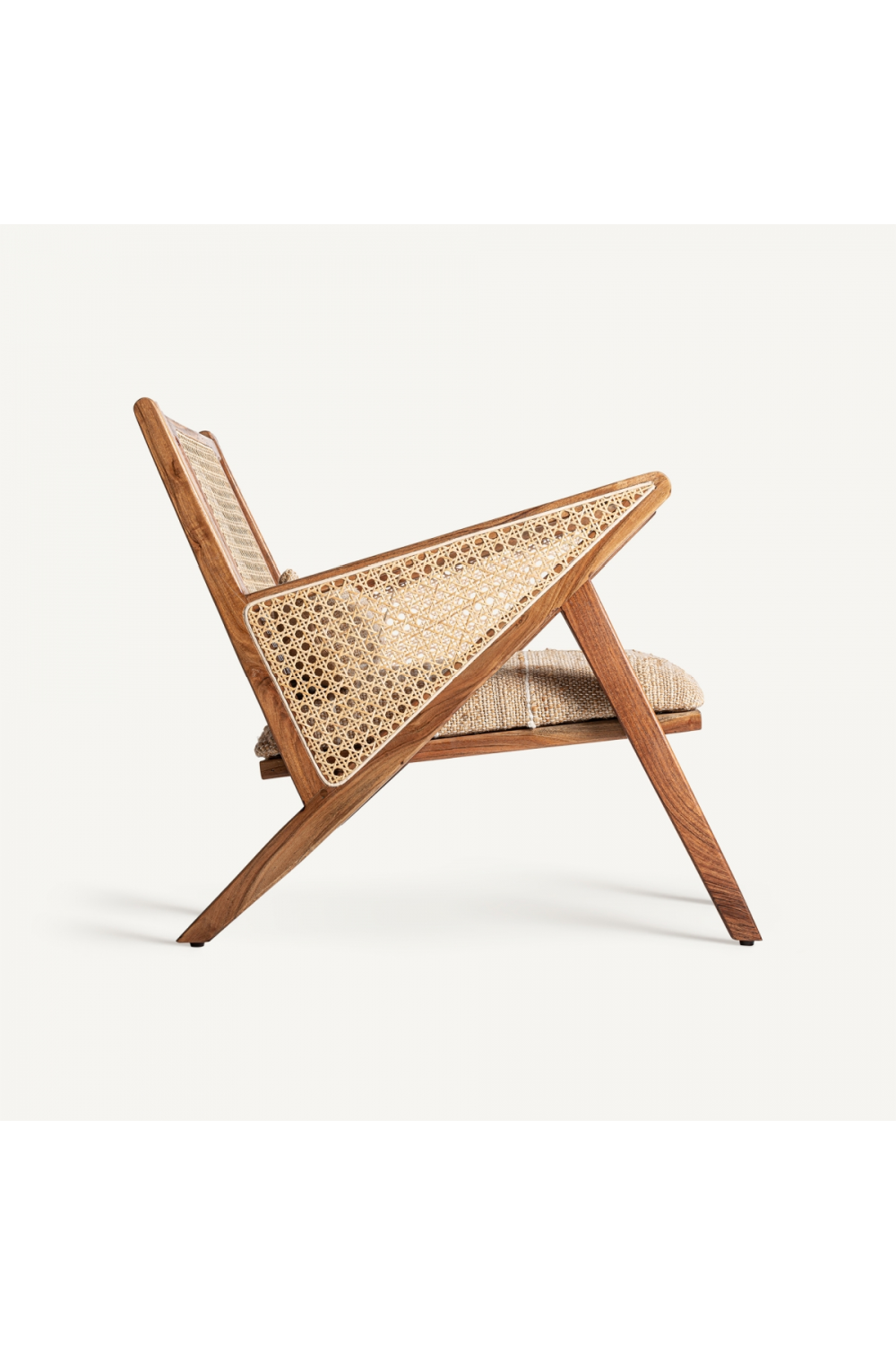 Jute Padded Seat Armchair | Vical Home Hickory | Oroa.com