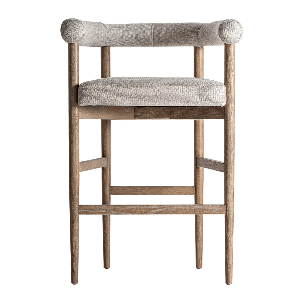 Modern European furniture - Curved Ash Wood Counter Stool - www.oroa.com | Oroa.com