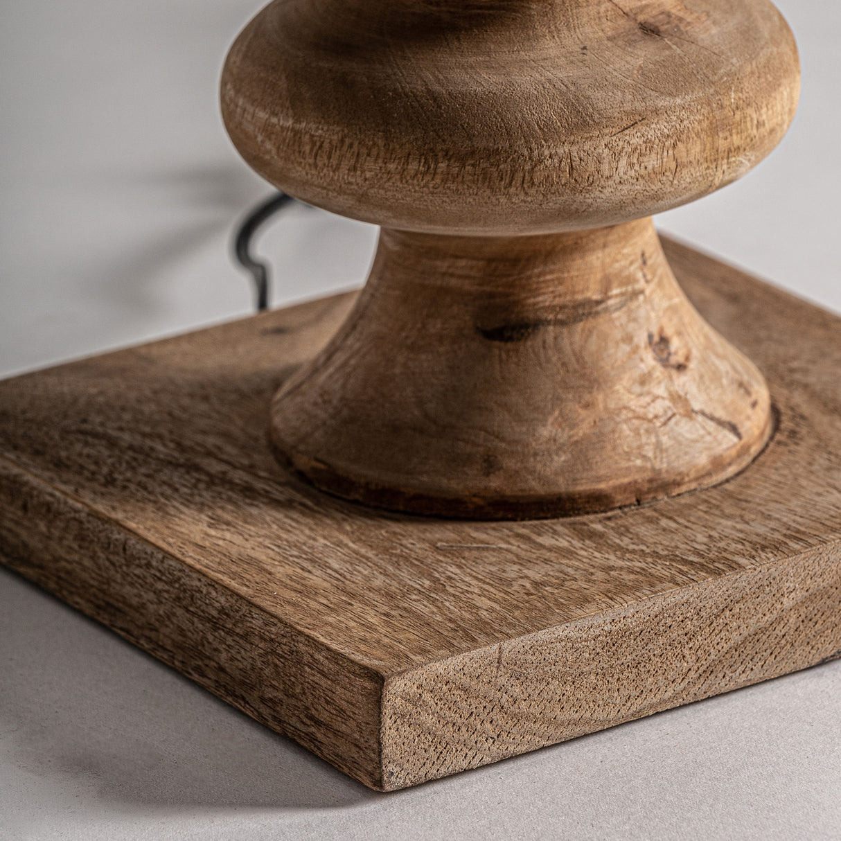 White Cotton Shade Table Lamp | Oroa.com