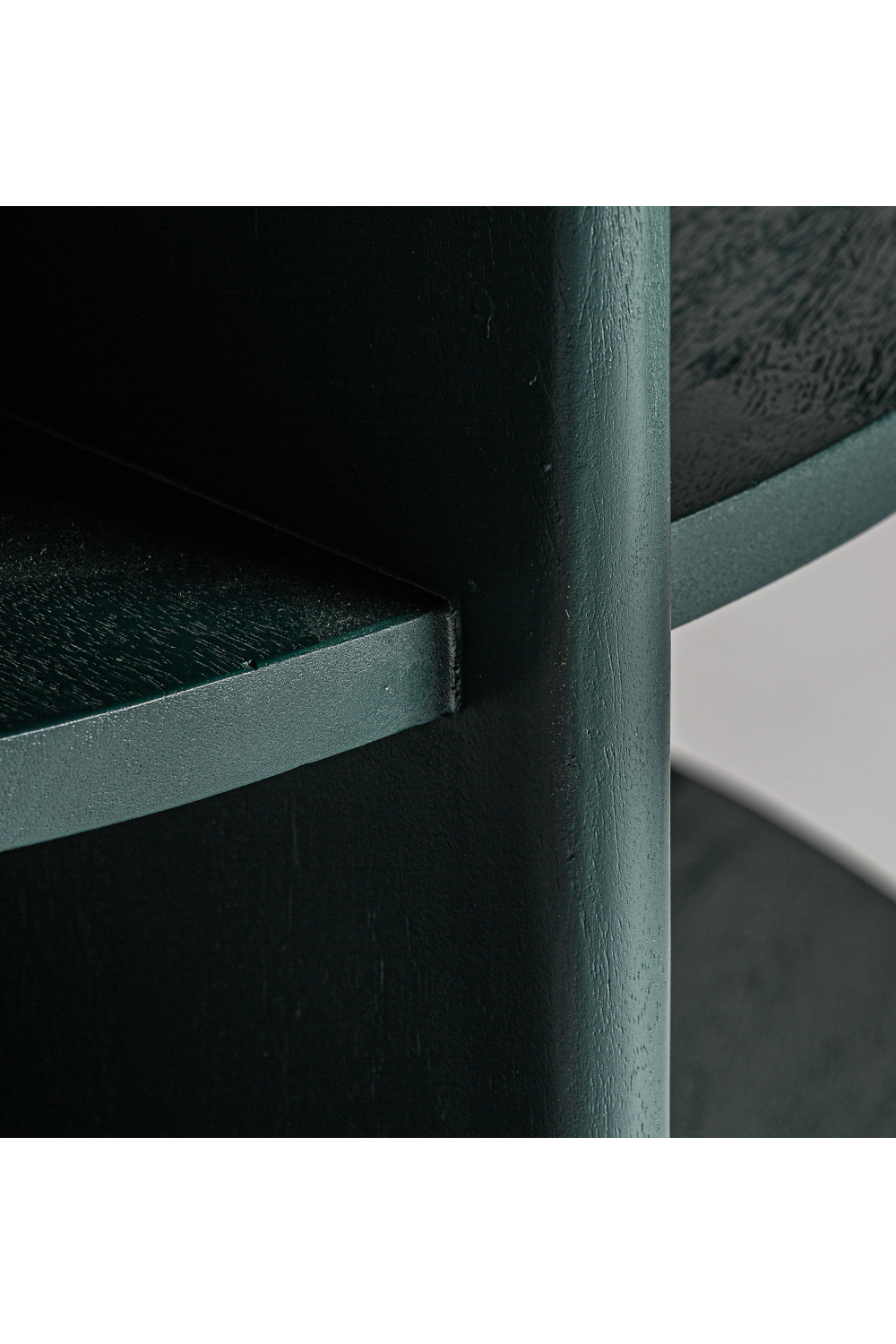 Green Wooden Shelf Side Table | Oroa.com