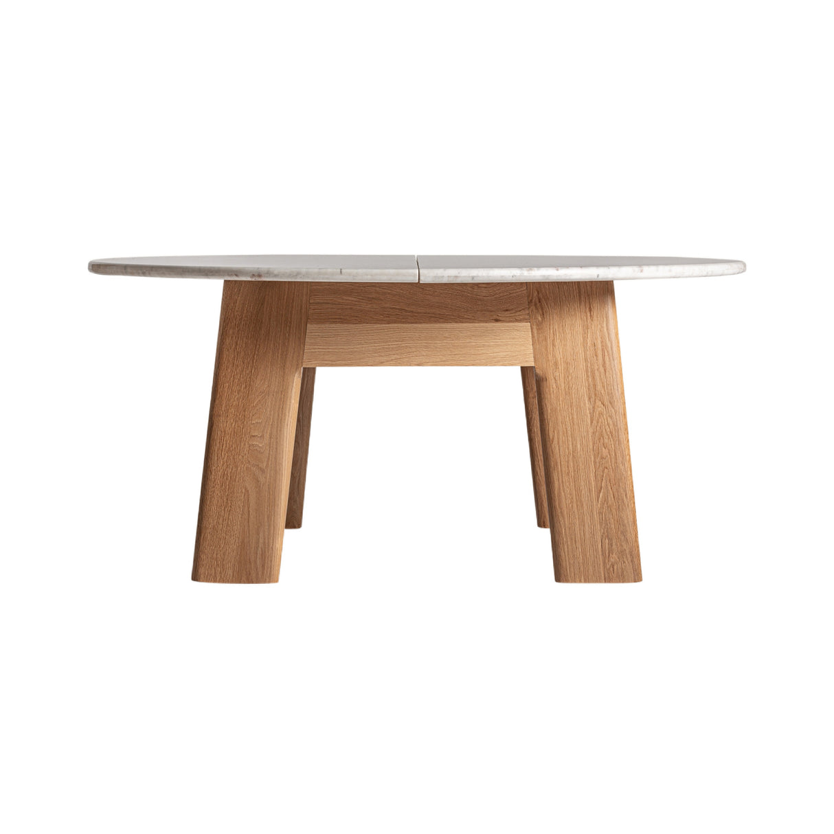 Modern European furniture - White Marble Round Dining Table - www.oroa.com | Oroa.com