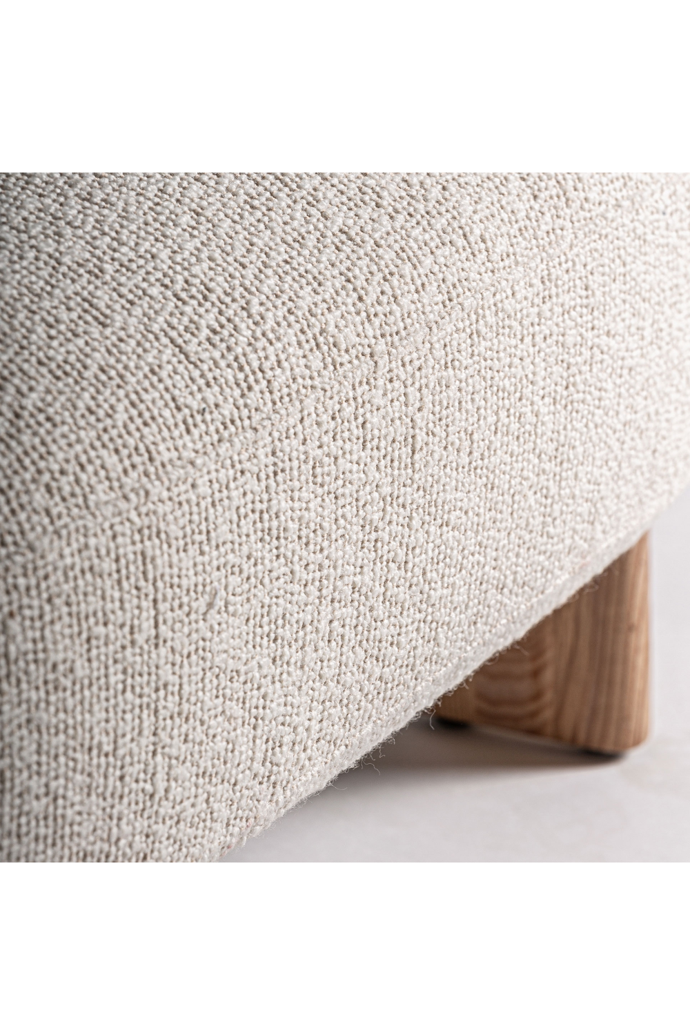 Barrel Oak Wood Sofa | Oroa.com