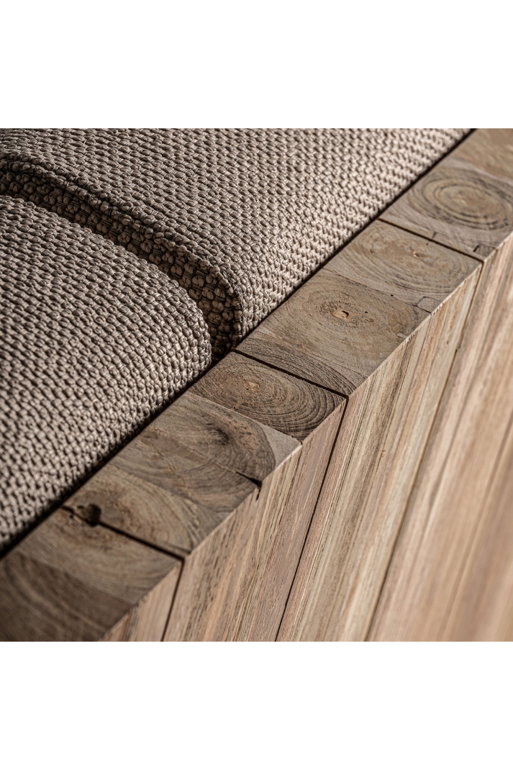 Slanted Teak Outdoor Sofa | Vical Home Pure | Oroa.com