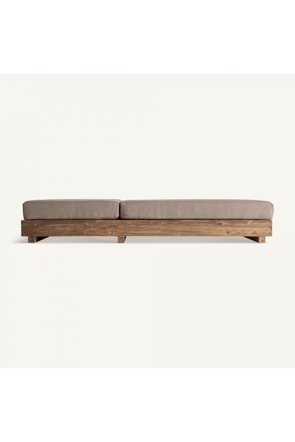Teak Double Outdoor Chaise | Vical Home Pure | Oroa.com