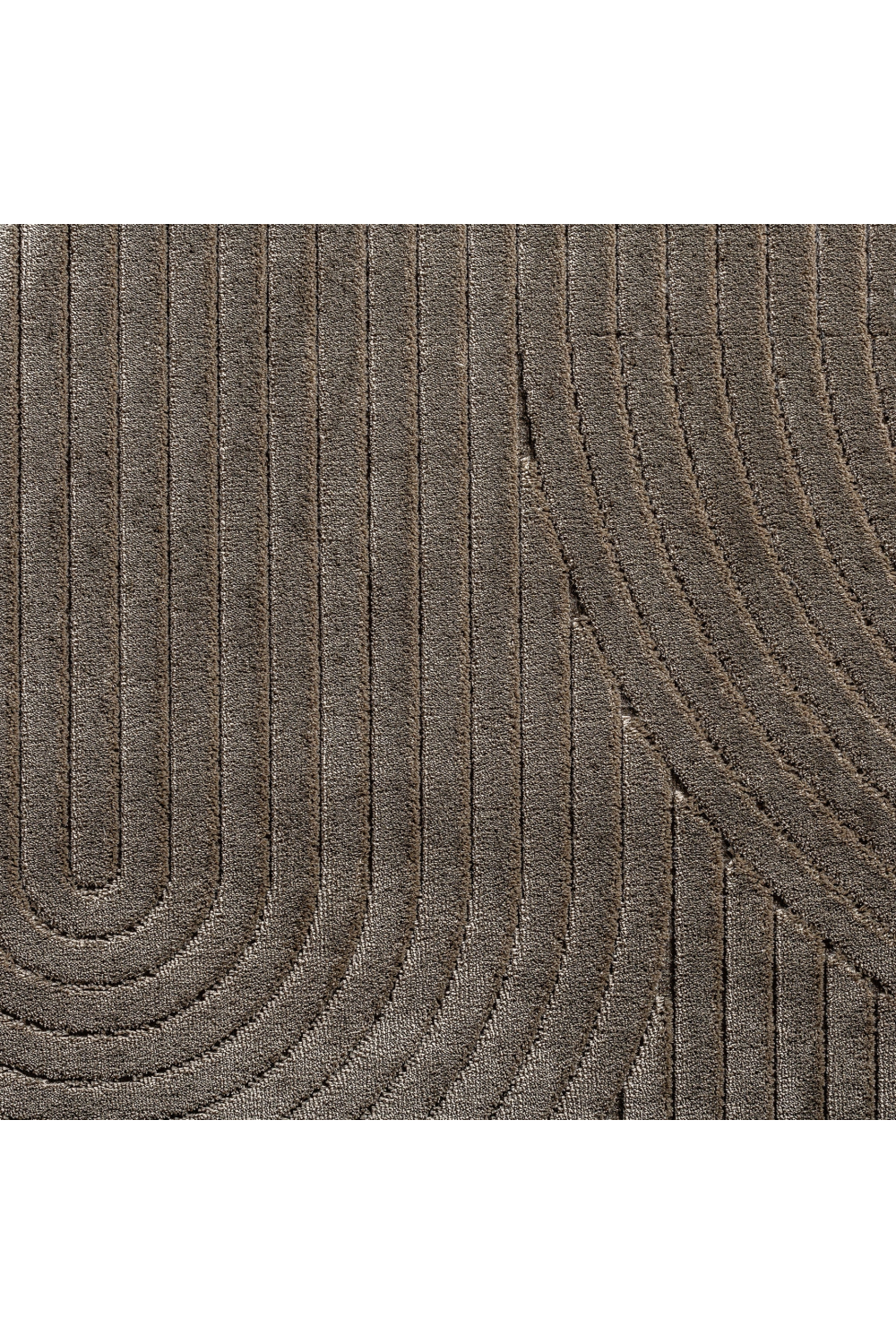 Brown Viscose Area Rug 11' x 8' | Vical Home Niara | Oroa.com