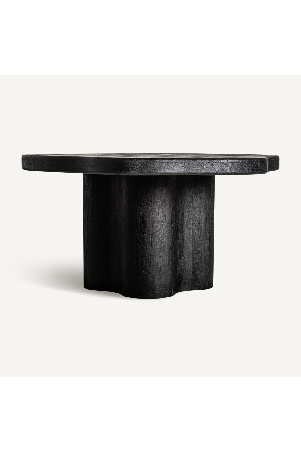 Black Acacia Chunky Counter Table | Oroa.com