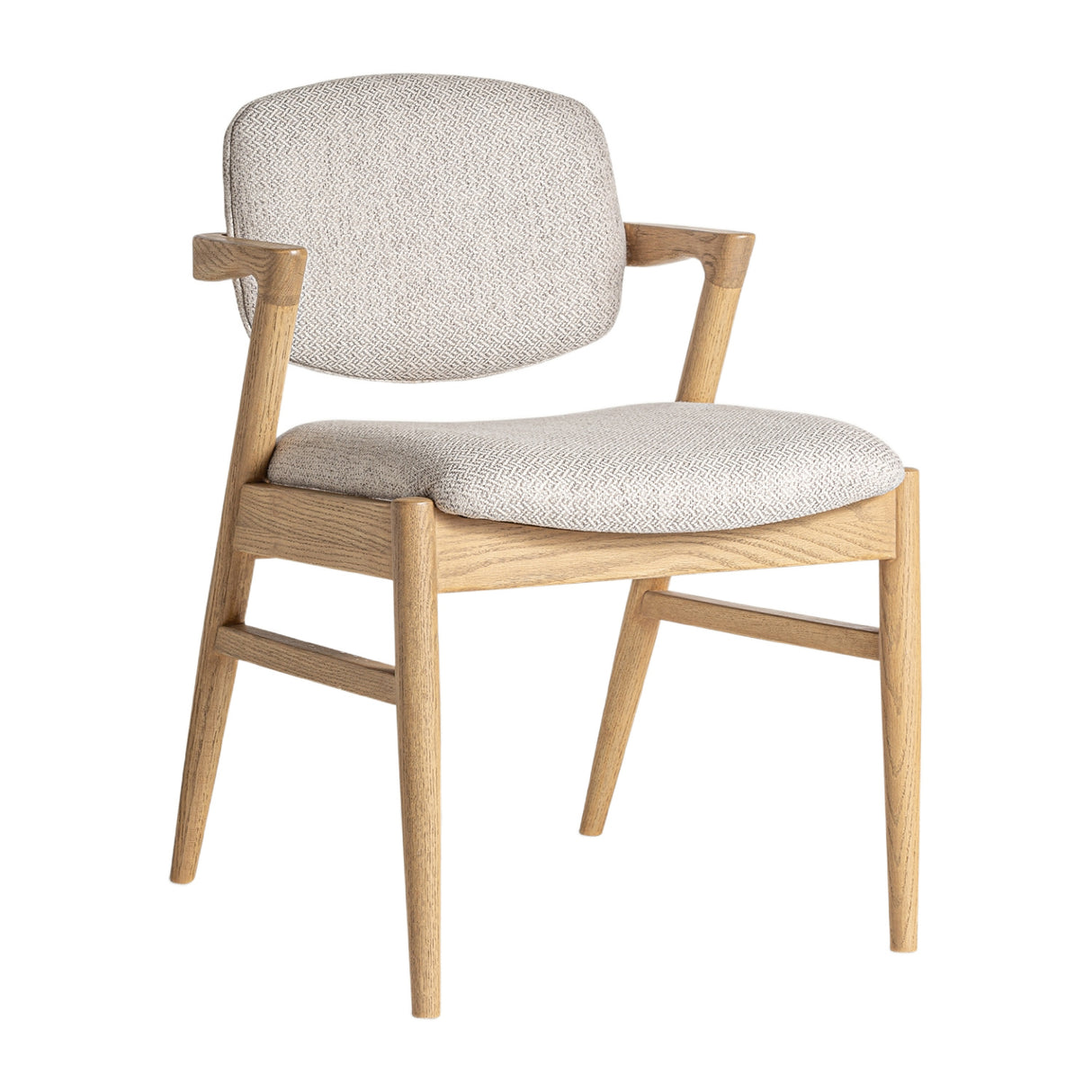 Modern European furniture - Cotton-Linen Blend Dining Chair - www.oroa.com | Oroa.com