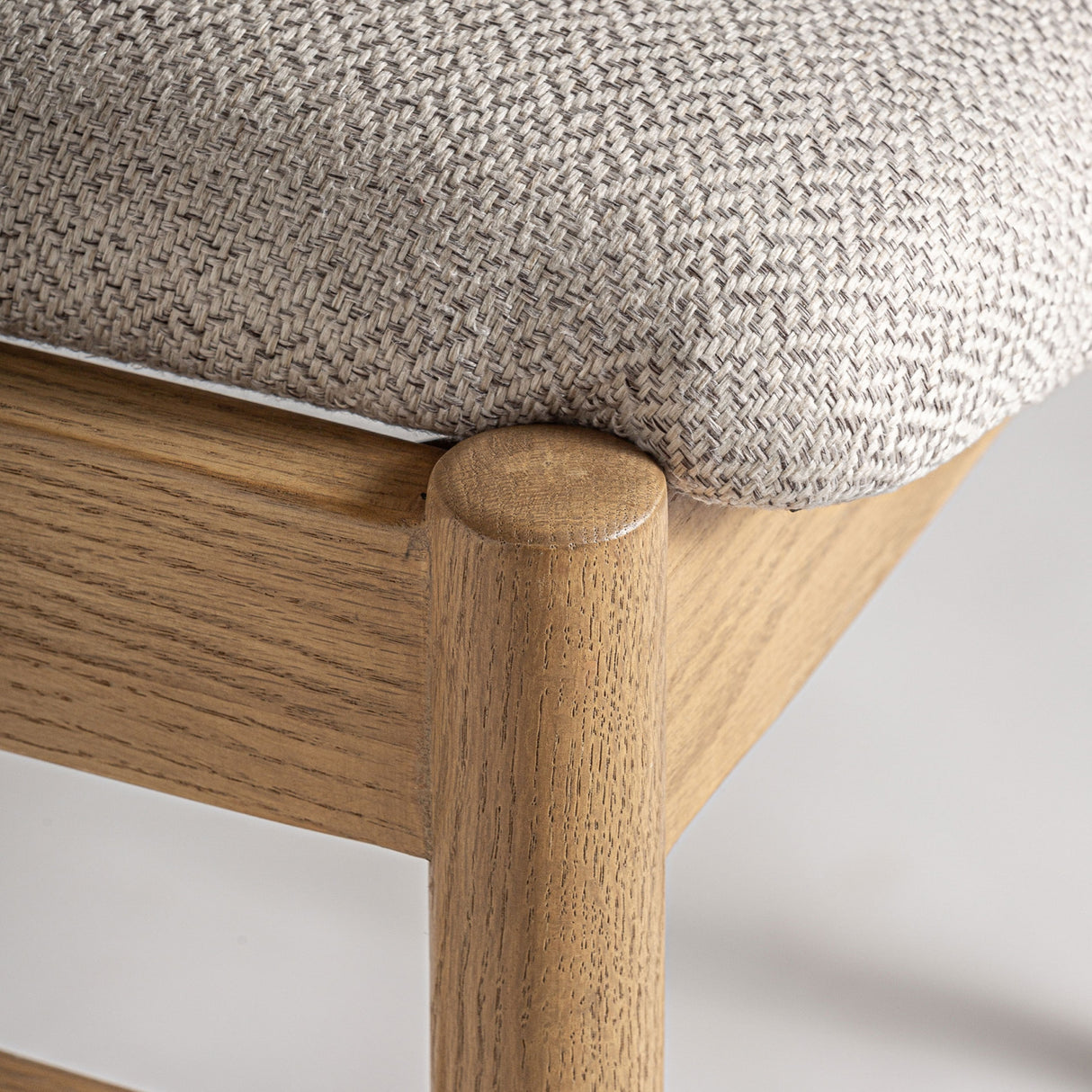 Modern European furniture - Cotton-Linen Blend Dining Chair - www.oroa.com | Oroa.com
