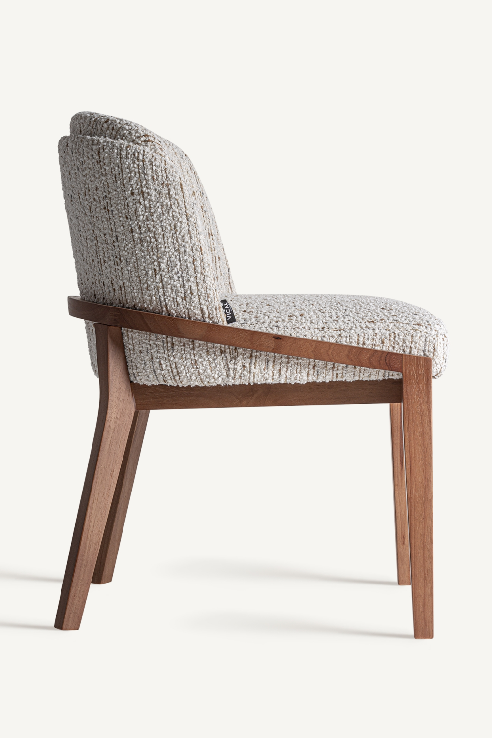 White Padded Dining Chair | Vical Home Erbach | Oroa.com