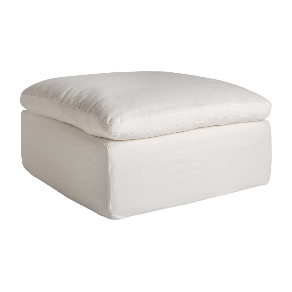 Modern furniture - White Linen Sofa - www.oroa.com | Oroa.com