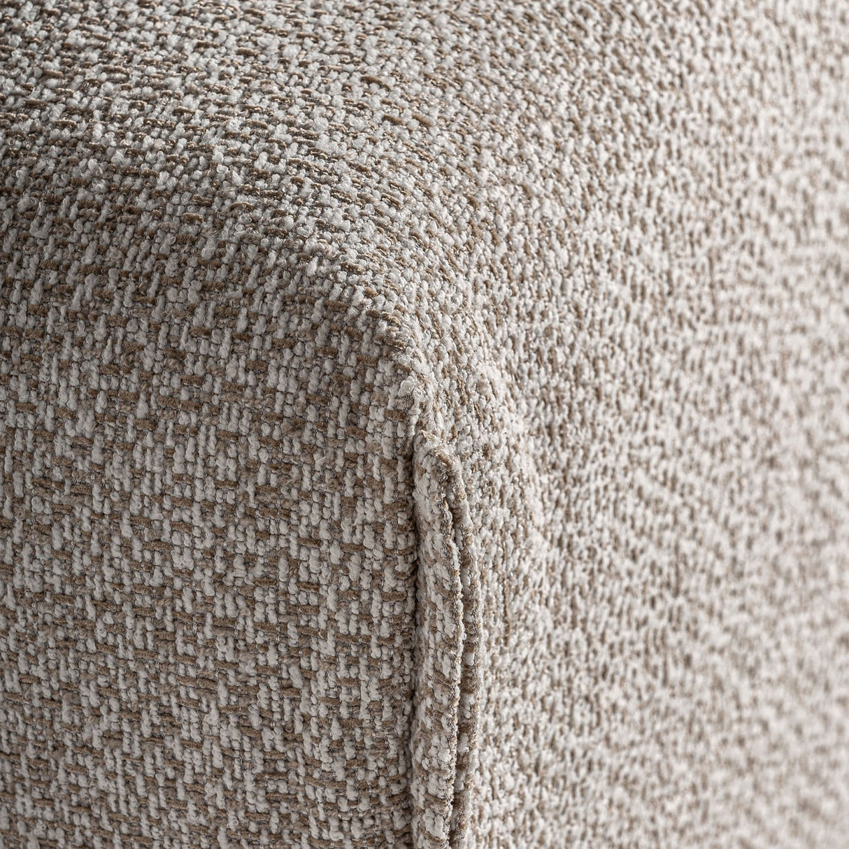 Modern furniture - Cream Upholstered Ottoman - www.oroa.com | Oroa.com