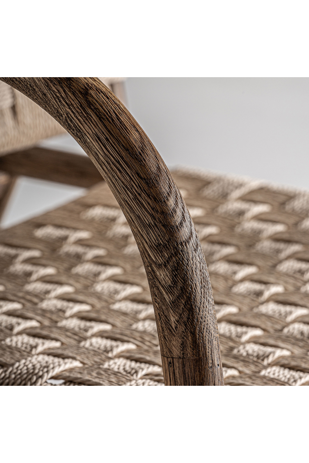 Woven Rope Boho Accent Chair | Oroa.com