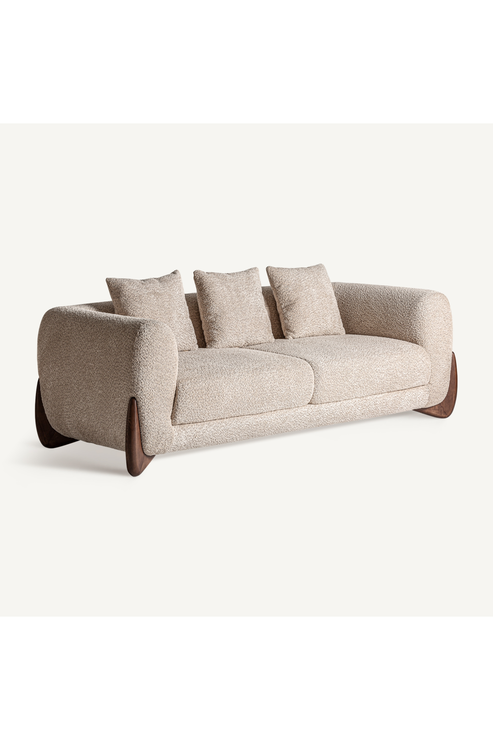 Beige Upholstered Sofa | Vical Home Lankern | Oroa.com
