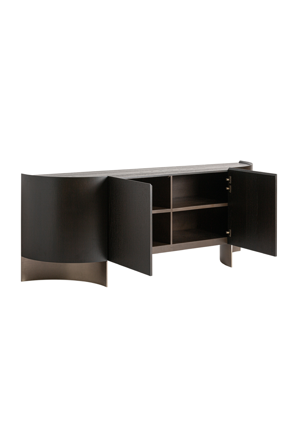 Brown Oak Art Deco Sideboard | Oroa.com
